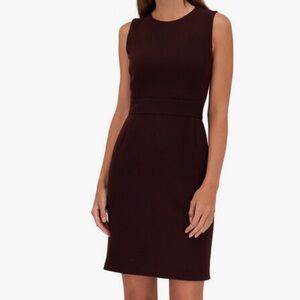 AKRIS Wool Crepe Sheath Dress